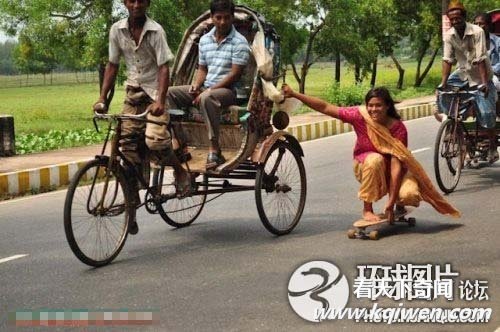 这些美女绝对是搞笑界的超女 哥要hold住了(组图)